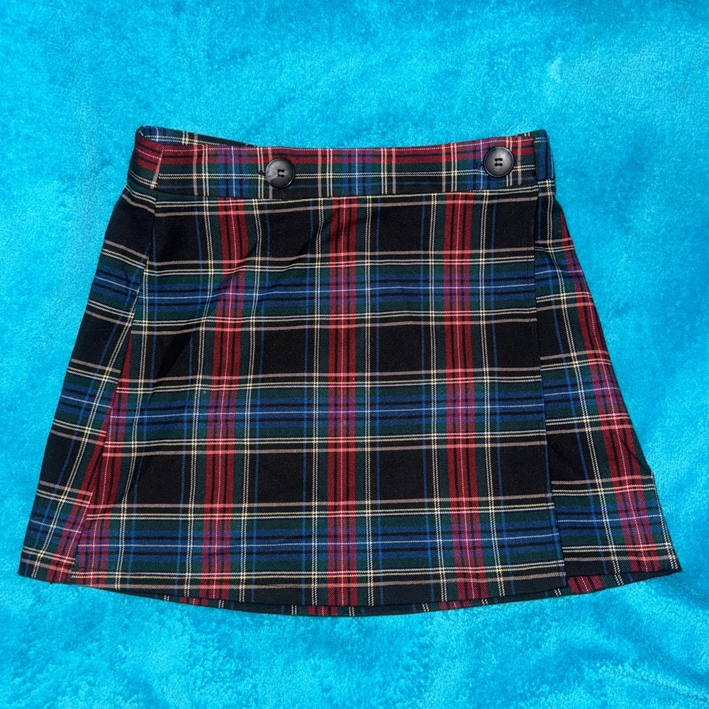 Forever 21 Multicolor Plaid Mini Skirt